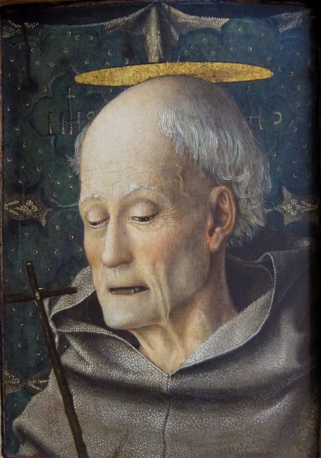 Bernardino of Siena, attributed to Jacopo Bellini.