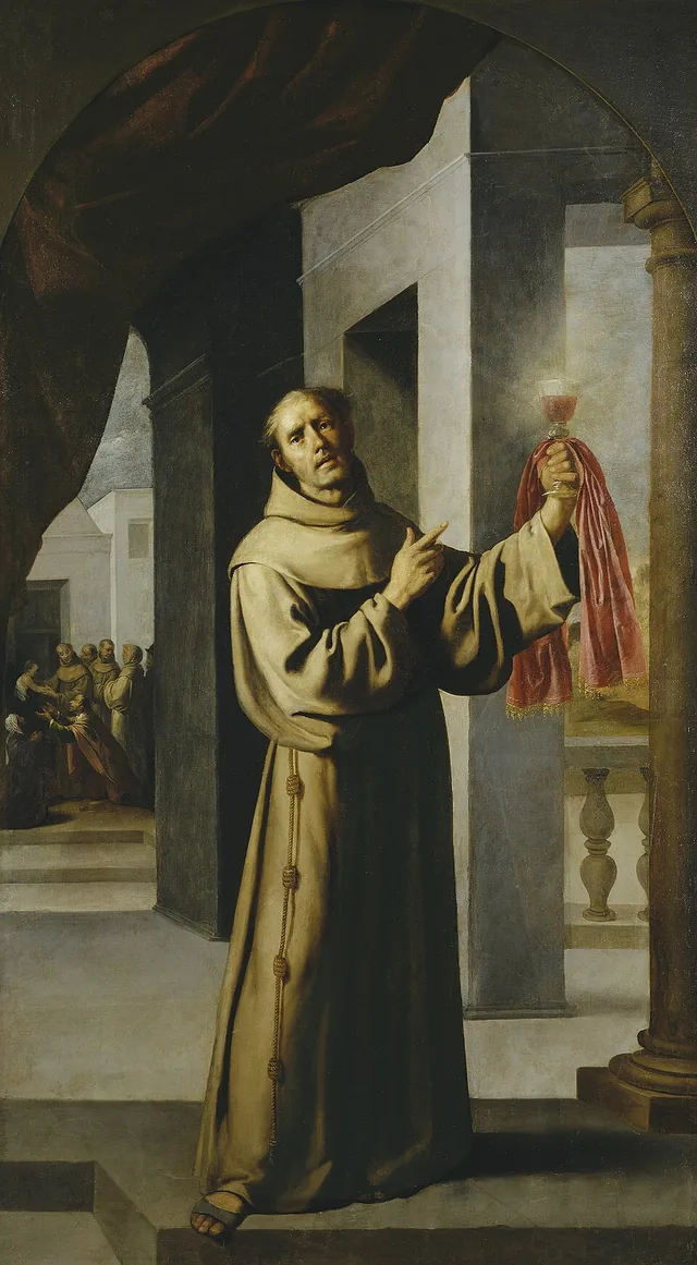 James of the Marches, painted by Francisco de Zurbarán.