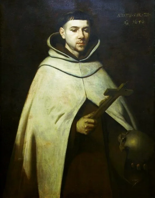 John of the Cross, 1656, traditionally attributed to Francisco de Zurbarán; attribution is uncertain.