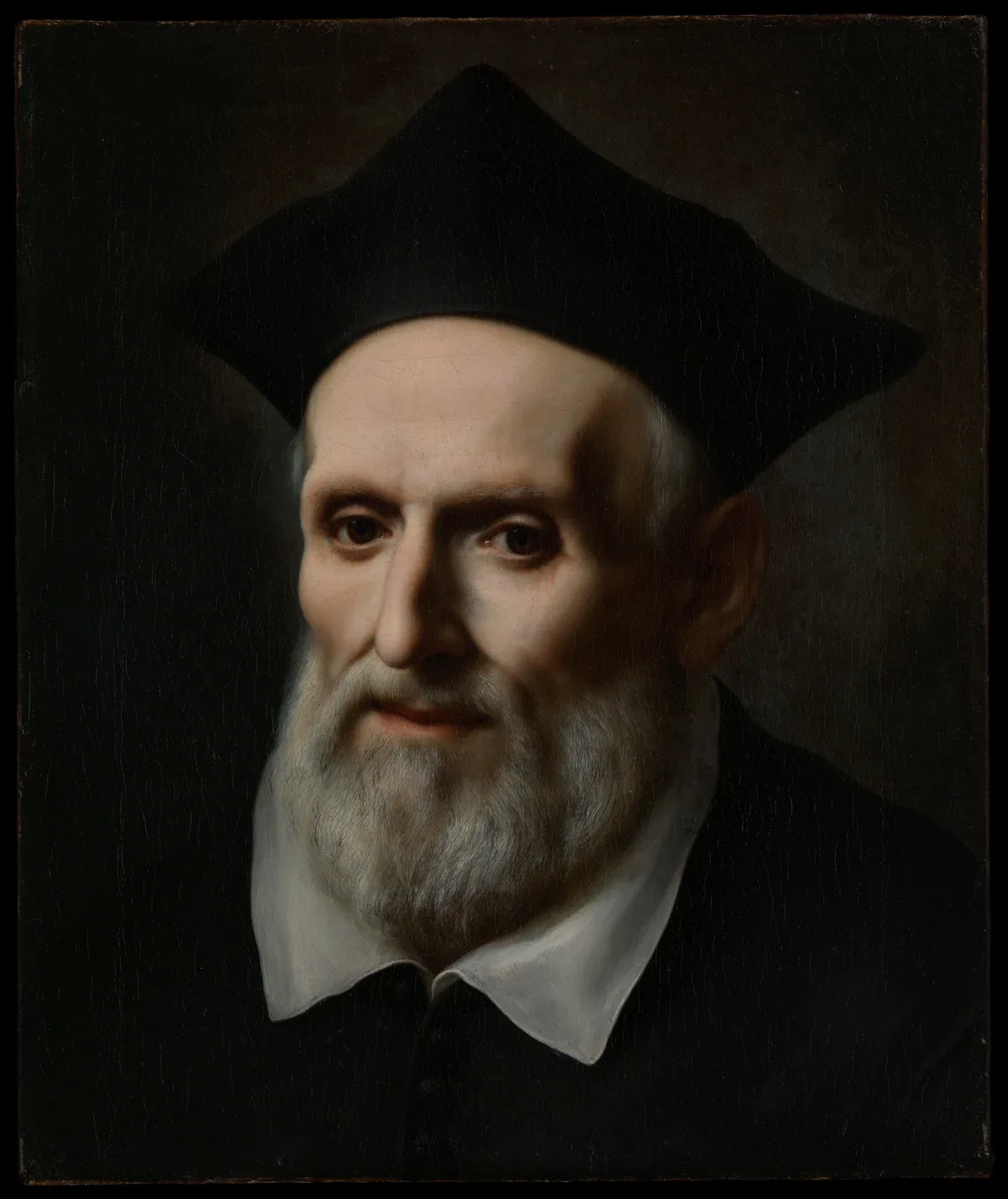 Carlo Dolci’s posthumous portrait Saint Philip Neri (1515–1595), painted in 1645 or 1646; oil on canvas.