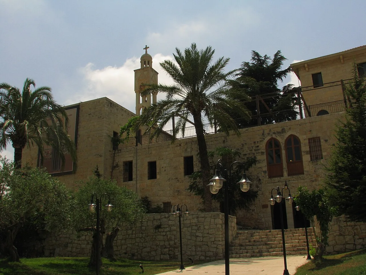 The convent at Kfifan associated with Estephàn Nehmé.